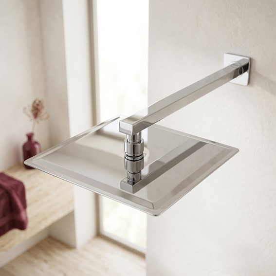Deszczownica Kwadratowa JS-P015 30cm Chrom