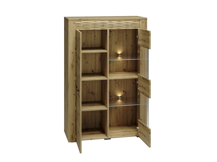 Witryna Artis 05 40x92x140 Dąb Artisan