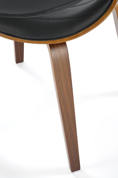 Krzesło K544 Czarny/Orzechowy