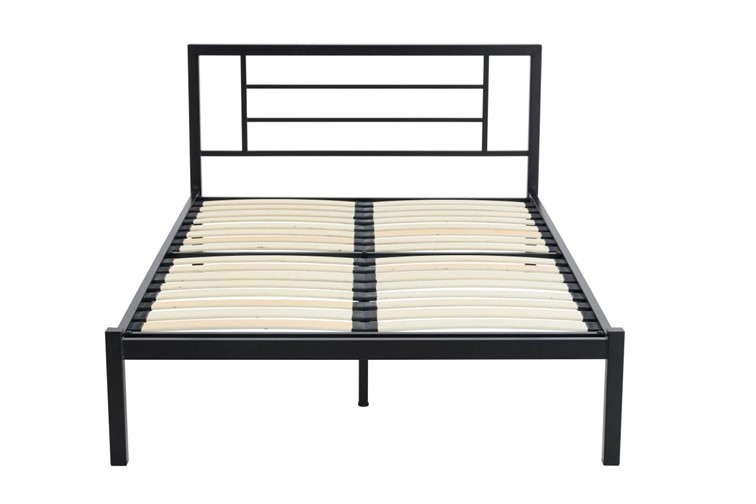 Łóżko Metalowe LM2-FX 120x200 Czarny