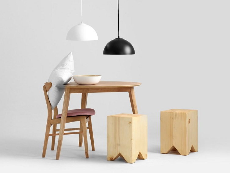 Lampa wisząca LORD 35 – miedziano-biały