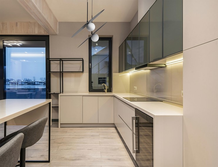 Lampa Wisząca SANTE K-5373 Czarny/Biały