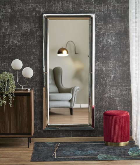 Lustro Ścienne ABISSO Srebrny