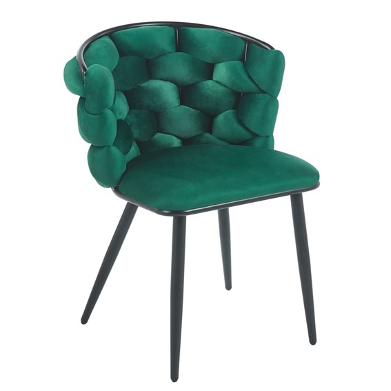 Krzesło Velvet K47-FX (B) Zielony