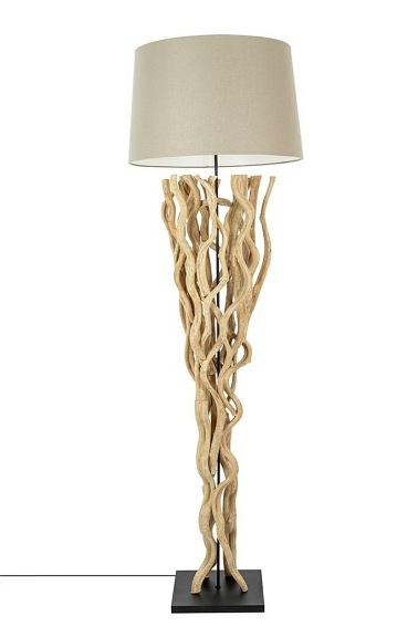 Lampa Podłogowa Scultra 158cm Naturalna