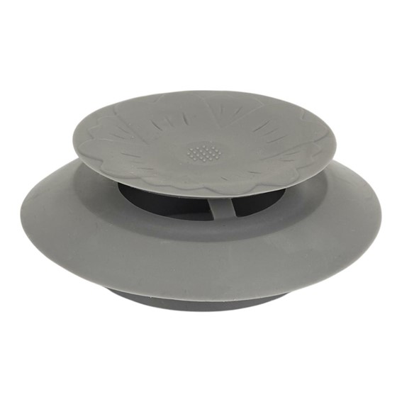 Korek do Zlewu Silikonowy Szary