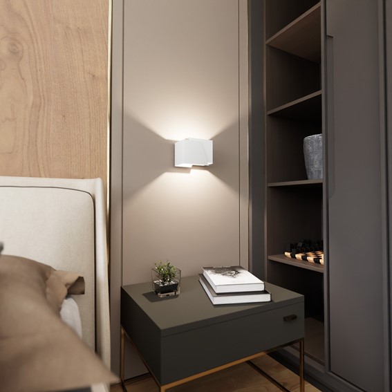 Kinkiet FROST Biały