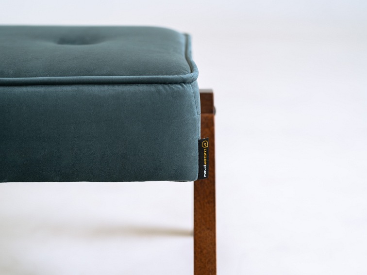 Podnóżek Vinc 58x42x44 Borówka Amerykańska/Orzech