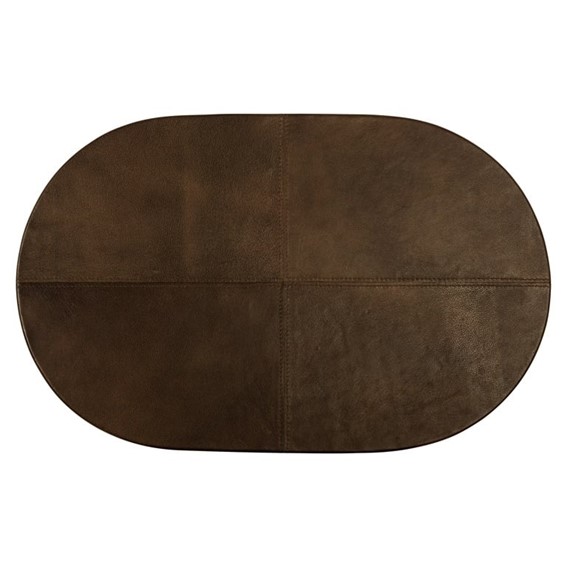 Stolik ZILLON 55X35cm Brązowy