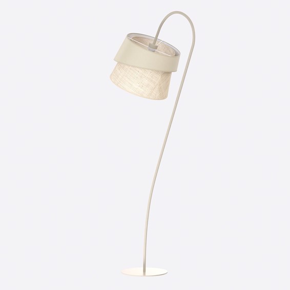 Lampa Podłogowa CANVA LP1 Beżowy/Rattan