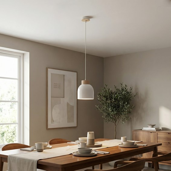 Lampa Wisząca VIGO 1 Biały