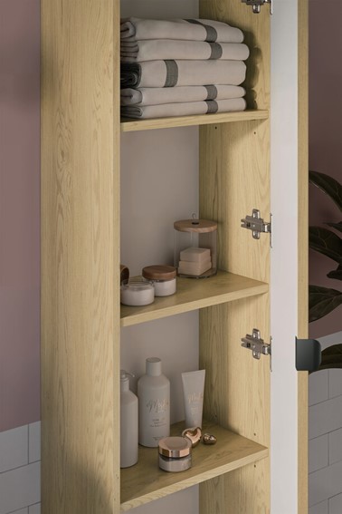 Szafka Wysoka OVALIA Dąb Cremona