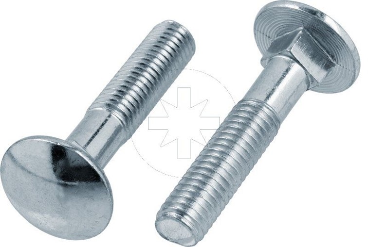 Śruba Zamkowa Grzybkowa 8x100 1 kg Chrom
