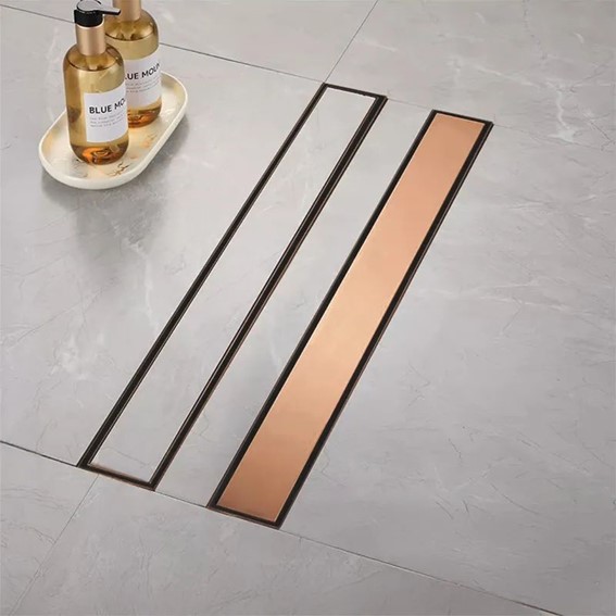 Odpływ NEOX 600 Miedź Szczotkowany