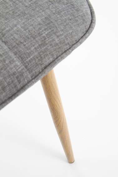 Krzesło K316 Dąb Miodowy/Popielaty