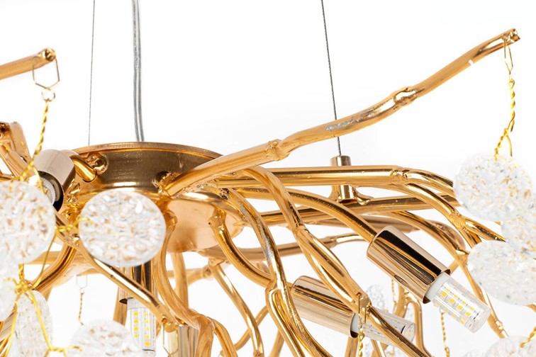 Lampa Wisząca RIVIERA 60 Złoty