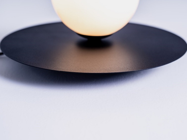 Lampa Stołowa Skiva Ball S 14x17 Czarny