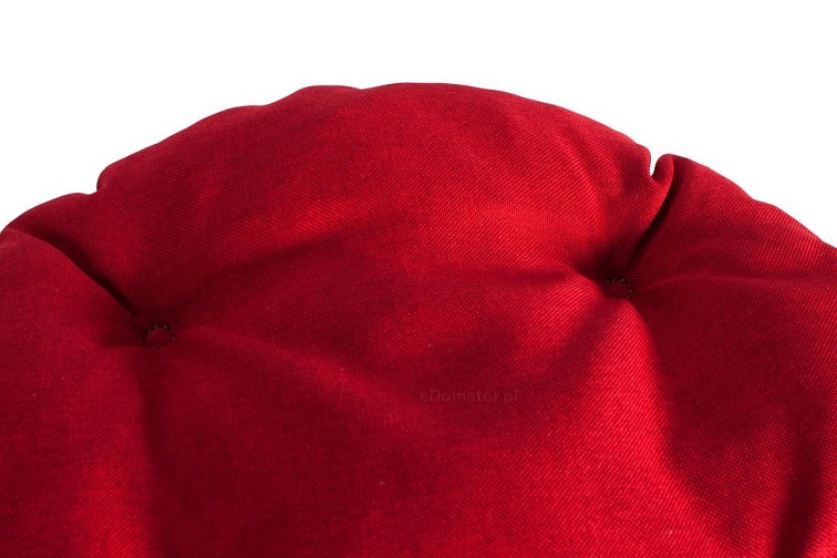 Okrągła Poduszka na Krzesło Ofelia 36cm Czerwony