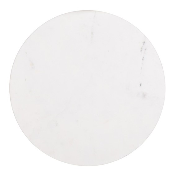 Stolik LEXINGTON Czarny/Biały Marmur