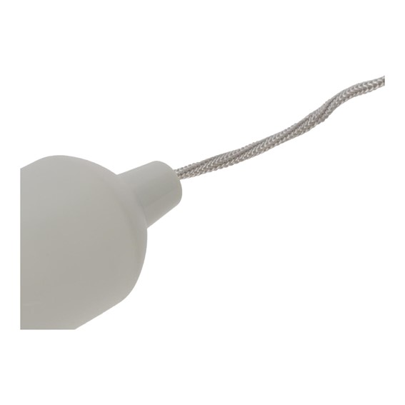 Lampa Wisząca Żarówka Szary