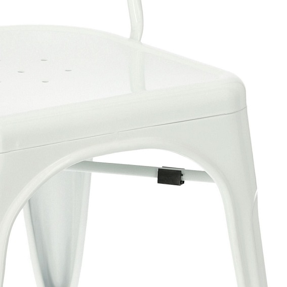 Krzesło PARIS Biały inspirowane Tolix