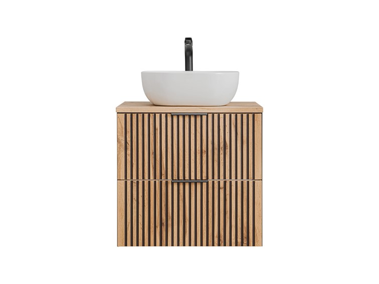 Zestaw Mebli Łazienkowych XIL B UN.6252 60cm Czarny/Wotan