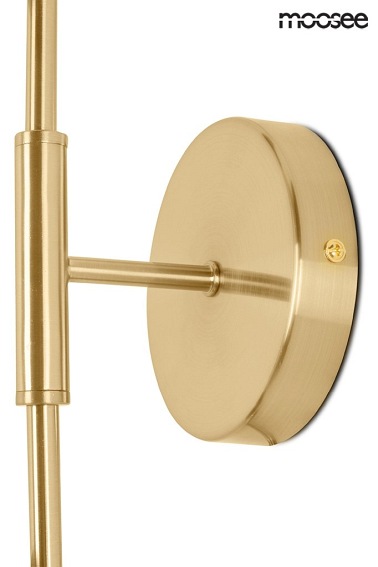 Lampa Ścienna LUCCA Złoty