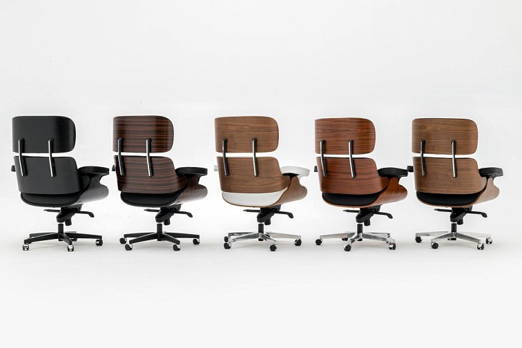 Fotel Biurowy LOUNGE GUBERNATOR Czarny/Heban