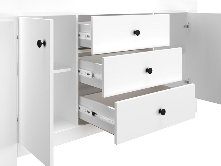 Komoda Lahti 09 42x153x85 Biały Alpejski