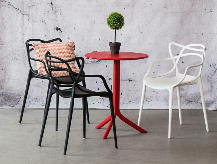 Krzesło LEXI białe insp. Master chair