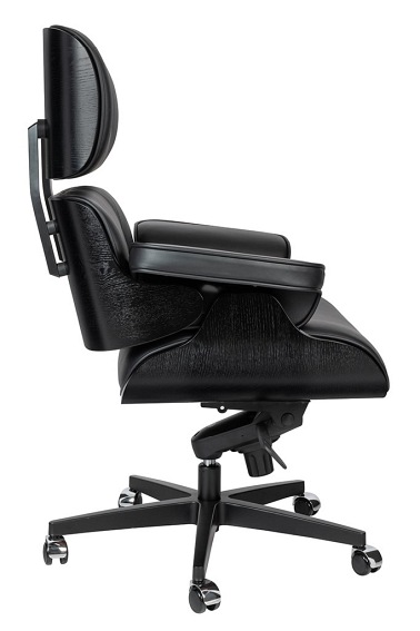 Fotel Biurowy LOUNGE GUBERNATOR Czarny