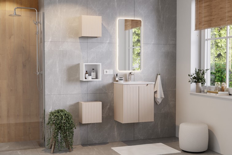 Szafka pod Umywalkę NOVA Kaszmirowy Mat