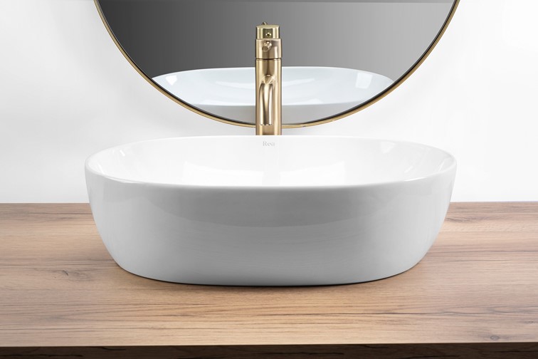 Umywalka Nablatowa LISA Biały