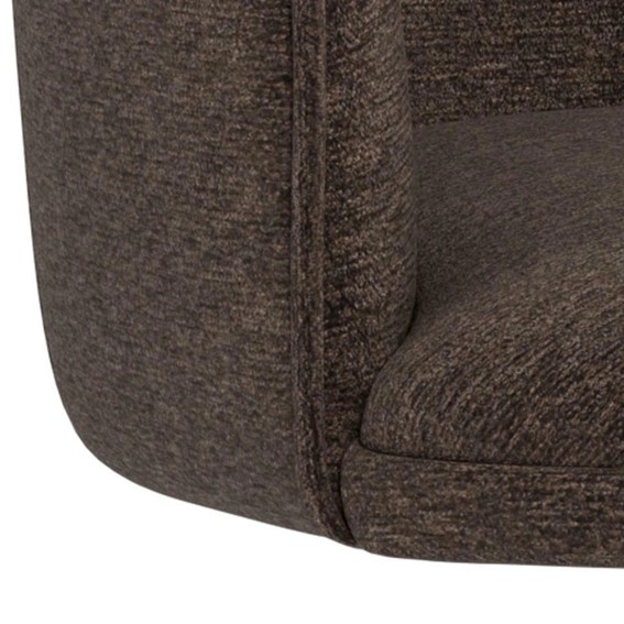 Krzesło ADIA Brązowy/Szary