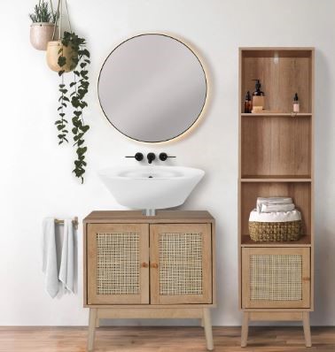 Szafka pod Umywalkę BALI Naturalna