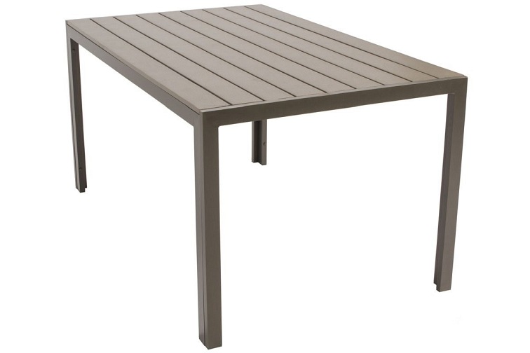 Stół Ogrodowy MODENA 150x90 Brązowy