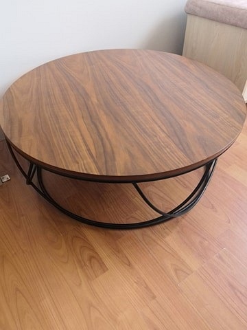 Ława SEPIA I Orzech/Czarny