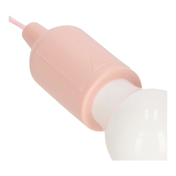 Lampa Wisząca Żarówka Różowy