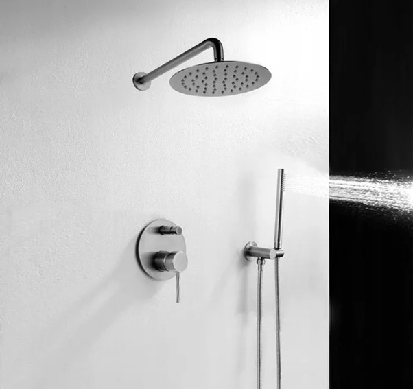 Zestaw Natryskowy Podtynkowy LUNGO + Box Chrom