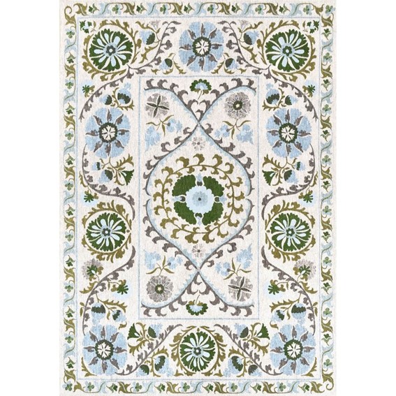 Dywan SUZANI SLAVIA 9732 140x200 cm Zielony