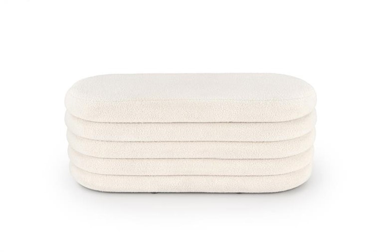 Ławka z Funkcją Pojemnika BLISS Kremowy