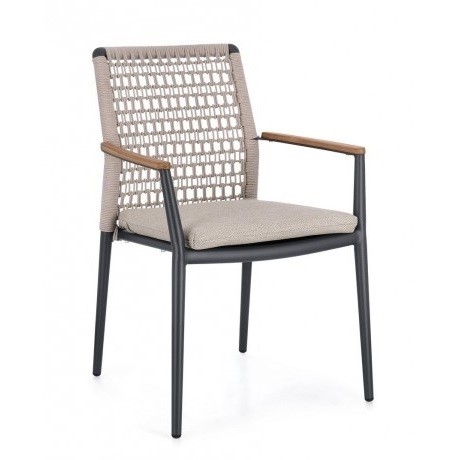 Krzesło Ogrodowe MADDOX Beżowy