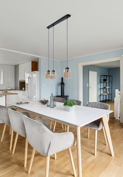 Lampa Wisząca SORO K-5570 Czarny/Bursztynowy