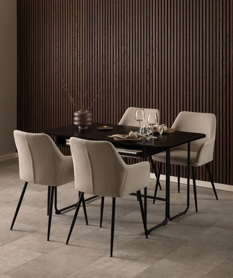 Konsola DARLINGTON Czarny