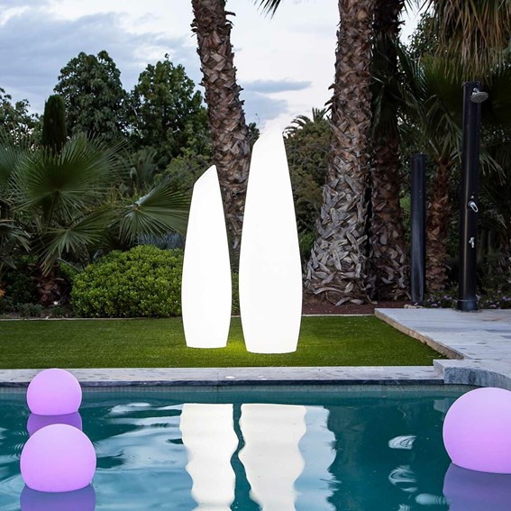 Lampa Ogrodowa FREDO Biały