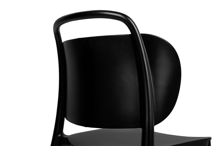 Krzesło Marie 49x54x84 Czarny/Polipropylen