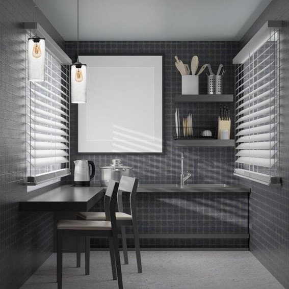 Lampa Wisząca VIRELLA 1L Czarny