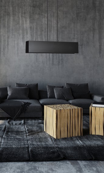 Lampa Wisząca GENTOR 2 Czarny