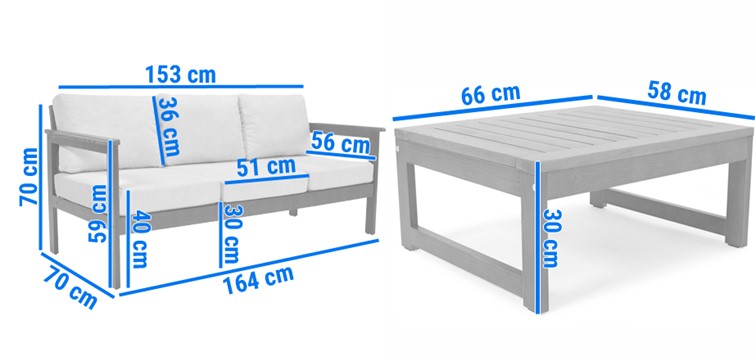 Zestaw Ogrodowy BELLA 5 Osobowy Brązowy/ Beżowy