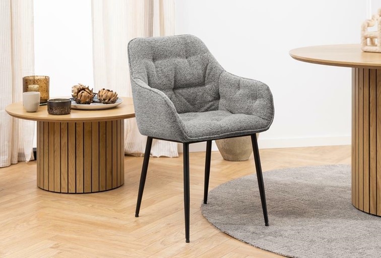 Krzesło BROOKE Monza Szary